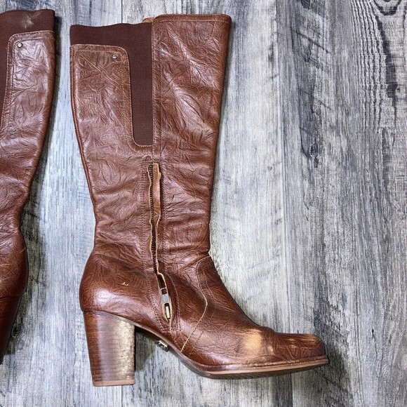 UGG Brown Heeled Boots - Picture 8 of 12